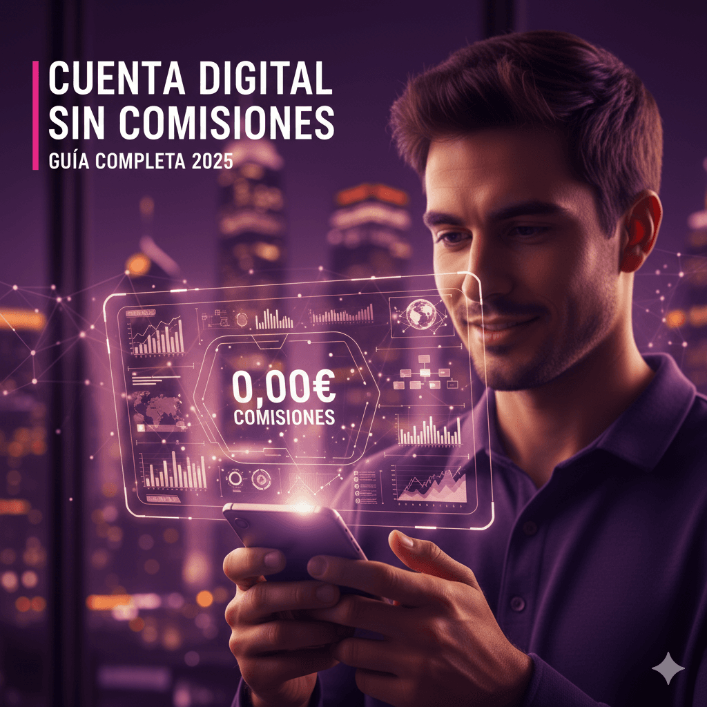 Cuenta digital sin comisiones — Guía completa 2025